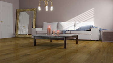 Falquon højglans laminatgulv -D4189 VICTORIAN OAK
