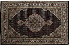 INDO TABRIZ FINE - Black/Creme
