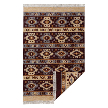 Bomulds kelim - Usak Tulum 9930 Brown