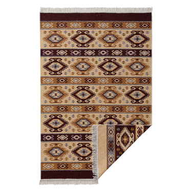 Bomulds kelim - Usak Tulum 9930 Brown